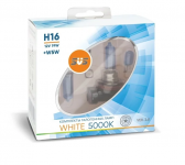 Автолампы 12V H16 19W White 5000K (2шт+2шт W5W) SVS Ver.2.0