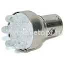 Светодиод 24V T25 9 WHITE S25 BA15S б/отраж (стоп, габарит) Маяк