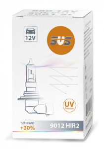 Автолампа 9012 HIR2 12V 55W (PX22d) Standard +30% SVS Автолампа 9012 HIR2 12V 55W (PX22d) Standard +30% SVS