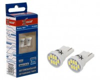 Светодиод Xenite T0811 12V(T10/W5W) (Яркость 55Lm) (комплект 2 шт)
