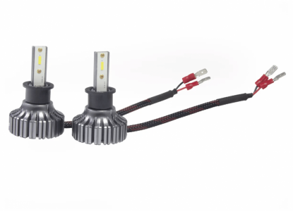 Светодиод головного света 12V H3 6000K CSP H02 (2 шт)  AMP