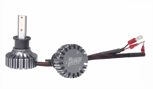 Светодиод головного света 12V H3 6000K CSP H02 (2 шт)  AMP