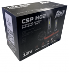 Светодиод головного света 12V H4 6000K CSP H02 (2 шт)  AMP