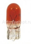 Автолампа 12V  W5W ( W2.1x9.5d) габарит, повт.поворота  61205бц ORANGE &quot;Маяк&quot;