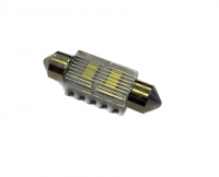 Светодиод 12V C5W 36мм 4SMD 5000K CIKOO