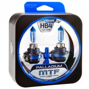Набор ламп HB4 9006 12V 55w PALLADIUM 5500К MTF Набор ламп HB4 9006 12V 55w PALLADIUM 5500К MTF