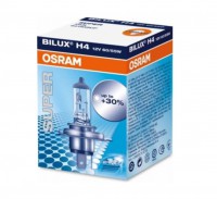 Автолампа  H4 12V 60/55W (P43t-38) SUPER +30% (1 шт) 64193SUP  OSRAM