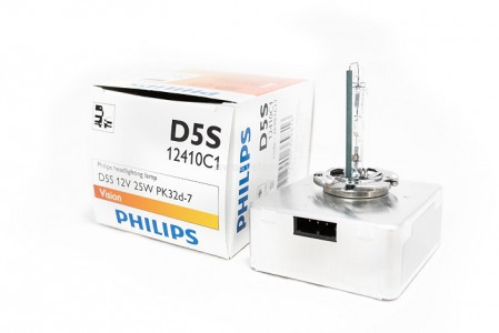 Ксеноновая лампа D5S 25W 12410C1 Philips Ксеноновая лампа D5S 25W 12410C1 Philips