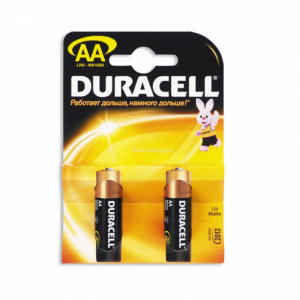 Батарейка 1500 LR06/2 AA упак. 2шт. Duracell
