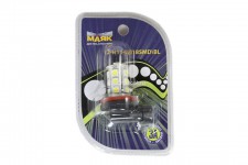 Светодиод 12V Н11 18SMD PGJ19-2 WHITE (5500K) (бл.1шт) Маяк