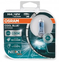 Автолампа  H4  12V 60/55W (P43t) Cool Blue Intense Next (DuoBox) 64193CBN-HCB OSRAM