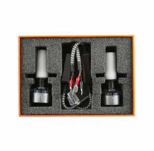 Светодиодные автолампы MTF Light серия CYBER LIGHT, H1, 12V, 45W, 3750lm, 6000K, кулер, комплект.