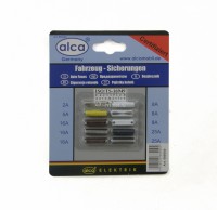 Набор предохранителей круглых 10 шт. 680 ALCA