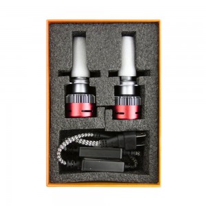Светодиодные лампы MTF Light, серия CYBER LIGHT, H7, 24V, 45W, 3750lm, 6000K, кулер, комплект.