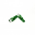 Светодиод 12V T5 1,2-б/ц  GREEN W2.0x4.6D Маяк
