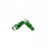 Светодиод 12V T5 1,2-б/ц  GREEN W2.0x4.6D Маяк