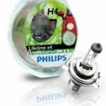 Автолампа H4 12V 60/55W (P43t-38) Long Life Eco (2 шт) 12342LLECOS2 PHILIPS