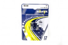 Автолампа  12V W5W (W2.1*9.5d) (блистер 2шт.) 17177 B2 NARVA