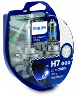 Автолампа H7 12V 55W (PX26d)  Racing Vision GT200 (2шт) 12972RGTS2 PHILIPS