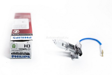 Автолампа H3 24V 70W (PK22s) ML 13336MLC1 PHILIPS Автолампа H3 24V 70W (PK22s) ML 13336MLC1 PHILIPS