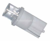 Светодиод 12V T10 (W5W) CONE WHITE W2.1x9.5d (габарит, повторитель поворота) Маяк