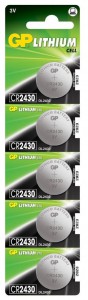 Батарейка CR2430 BL5 GP Батарейка CR2430 BL5 GP