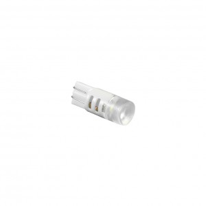 Лампа светодиодная Т10 (W2,1-9,5d) белая, 3 SMD 7014 диода CL, биполярная, ЛИНЗА, (б/цокольная) 12v Лампа светодиодная Т10 (W2,1-9,5d) белая, 3 SMD 7014 диода CL, биполярная, ЛИНЗА, (б/цокольная) 12v