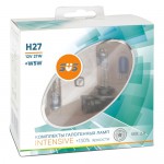 Автолампы 12V H27/881 27W Intensive+130% (2шт+2шт W5W) SVS Ver.2.0