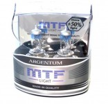Набор ламп  H8 12V 35w  Argentum +50% 3500K MTF