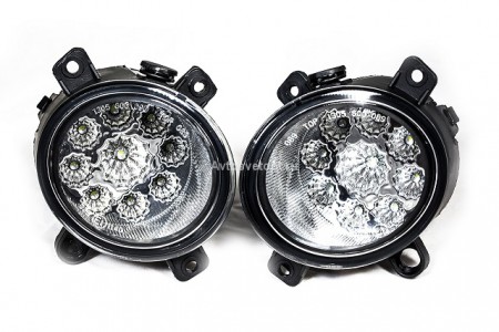 Противотуманные фары LD-089L (белая, на Ладу Калина,Гранта), LED, 2 шт.