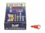 Светодиод 12V T5 (3SMD) (3014) RED W2.0x4.6D (панель приборов) Маяк