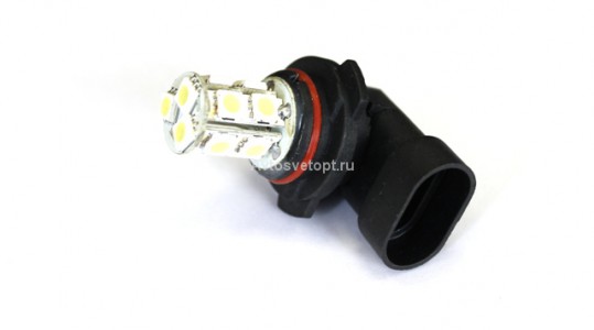 Лампа светодиодная 9006 13SMD 5050 диодов, белая, 12V