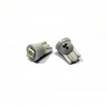 Светодиод 24V T10 (W5W) WHITE (1SMD) W2.1x9.5d (габарит, повт.  поворота) Маяк