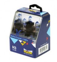 Автолампа H3 12V  55W (PK22s) Active Crystal +130% (2 шт.) 72320AC+130  "Маяк"