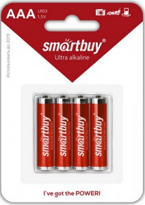 Батарейка LR03/4B BL4 (48/480) Smartbuy Батарейка LR03/4B BL4 (48/480) Smartbuy