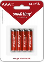 Батарейка LR03/4B BL4 (48/480)  Smartbuy