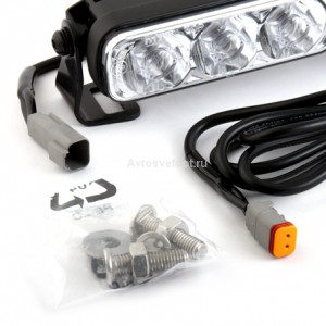 Фара дальнего света линейного типа MTF Light 12-24V, 38W, 4320лм, (4 секции)