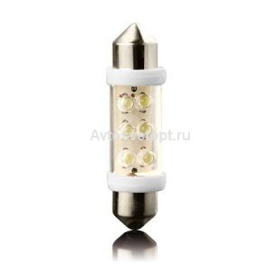 Светодиод 12V T11x39-S8.5(6LED) C5W WHITE (белый) 900303 TM NORD YADA Светодиод 12V T11x39-S8.5(6LED) C5W WHITE (белый) 900303 TM NORD YADA