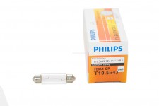 Автолампа   12V C5W FEST (T10,5x43) 12864CP PHILIPS