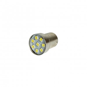 Светодиод 12V R10W (BA15s) G18.5 8 SMD (size 2835) WHITE 904590 TM NORD YADA Светодиод 12V R10W (BA15s) G18.5 8 SMD (size 2835) WHITE 904590 TM NORD YADA
