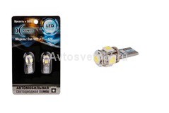Светодиод Xenite CAN 507 обманка 12V T10 W2.1x9.5d (комплект 2 шт)