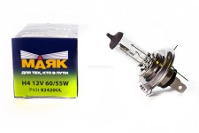 Автолампа H4 12V  60/55W (P43t) ULTRA  82420UL  &quot;Маяк&quot;