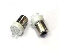 Светодиод 24V T15 (3LED) BA15S WHITE  Маяк