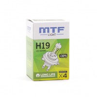 Автолампа H19 12V 60/55W LONG LIFE x4 MTF