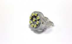 Лампа светодиодная Т20 (2конт) 9 SMD диодов, белая (б/цокольная)